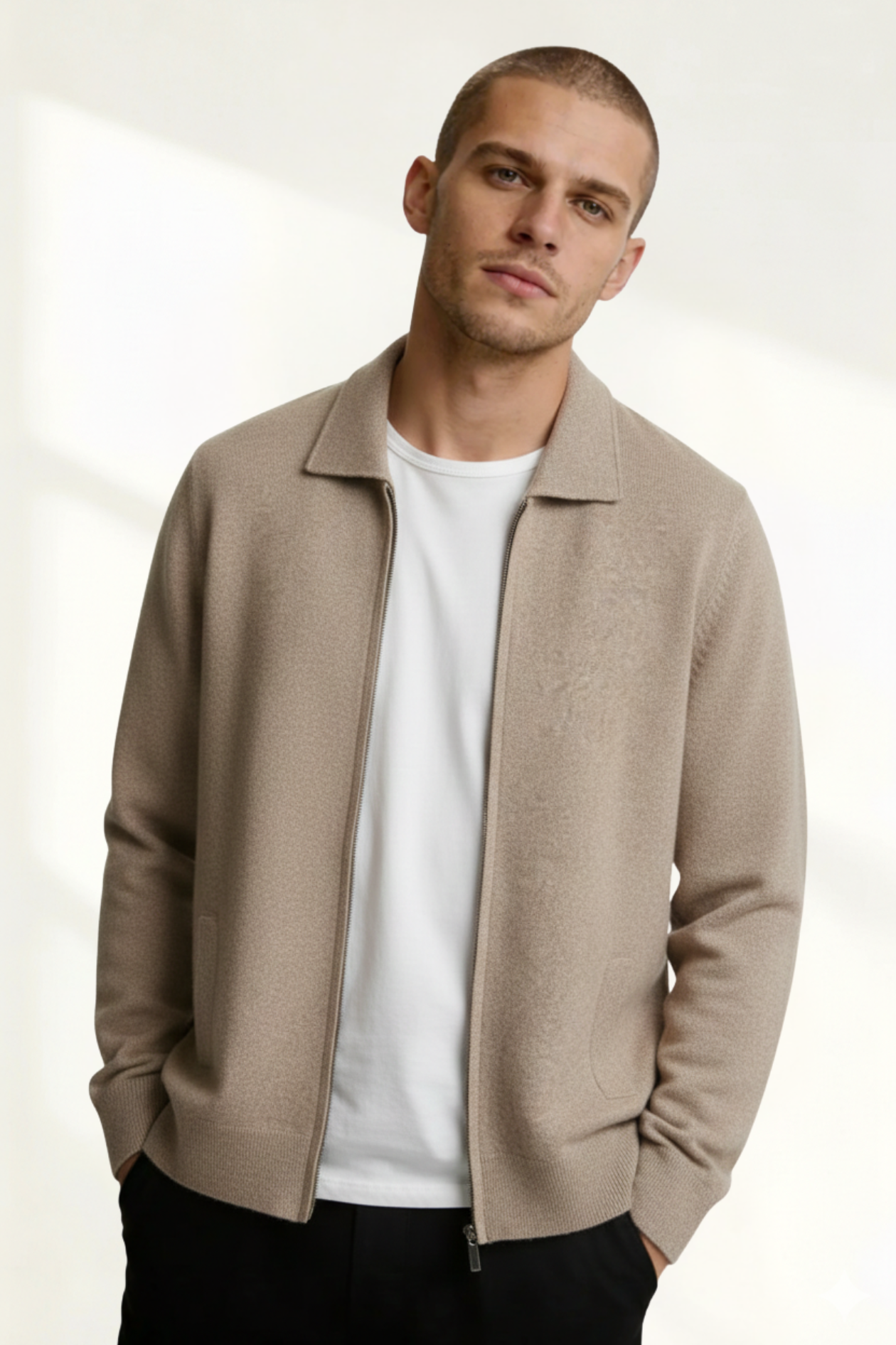 Suéter para Hombre con Cremallera